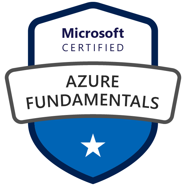 Azure fundamentals badge
