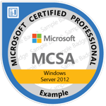 MCSA-Windows-Server-2012 certificaat