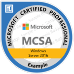 MCSA-Windows_Server_2016 Certificaat